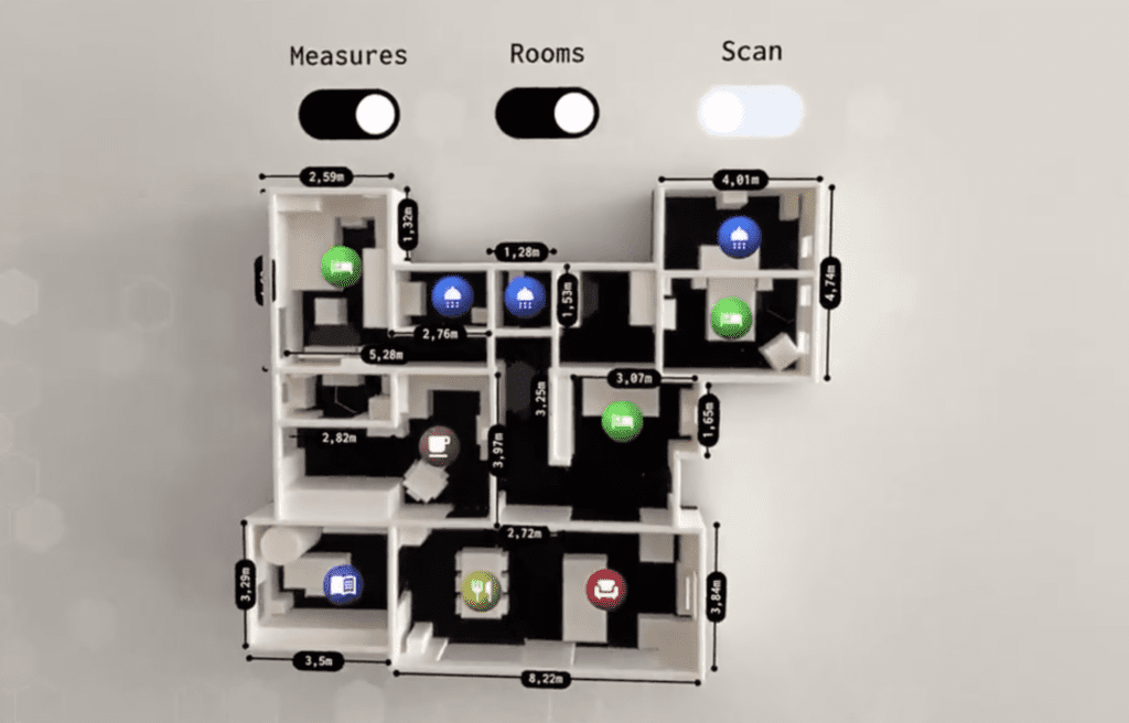 Bird's eye view room plans - Visions of Tomorrow